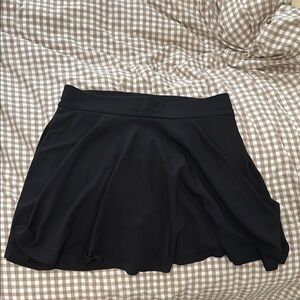 Elegant Black Women's Skirt with Built in Shorts